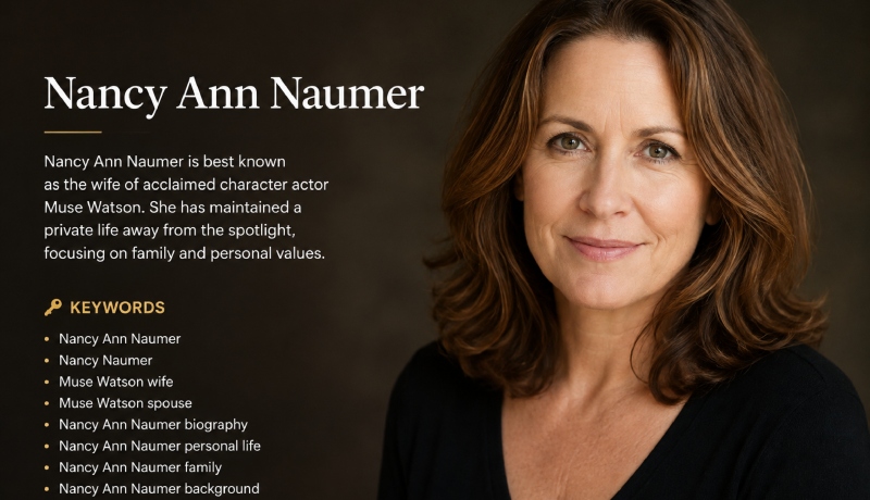 Nancy Ann Naumer: Everything Known About Muse Watson’s Wife