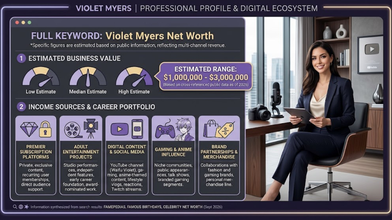 Violet Myers Net Worth: How She Built Her Empire.